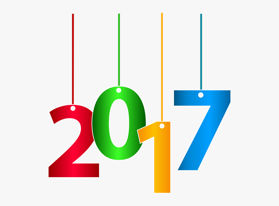 New Years 2017 Clipart - 2017 Png Transparent, Transparent Clipart