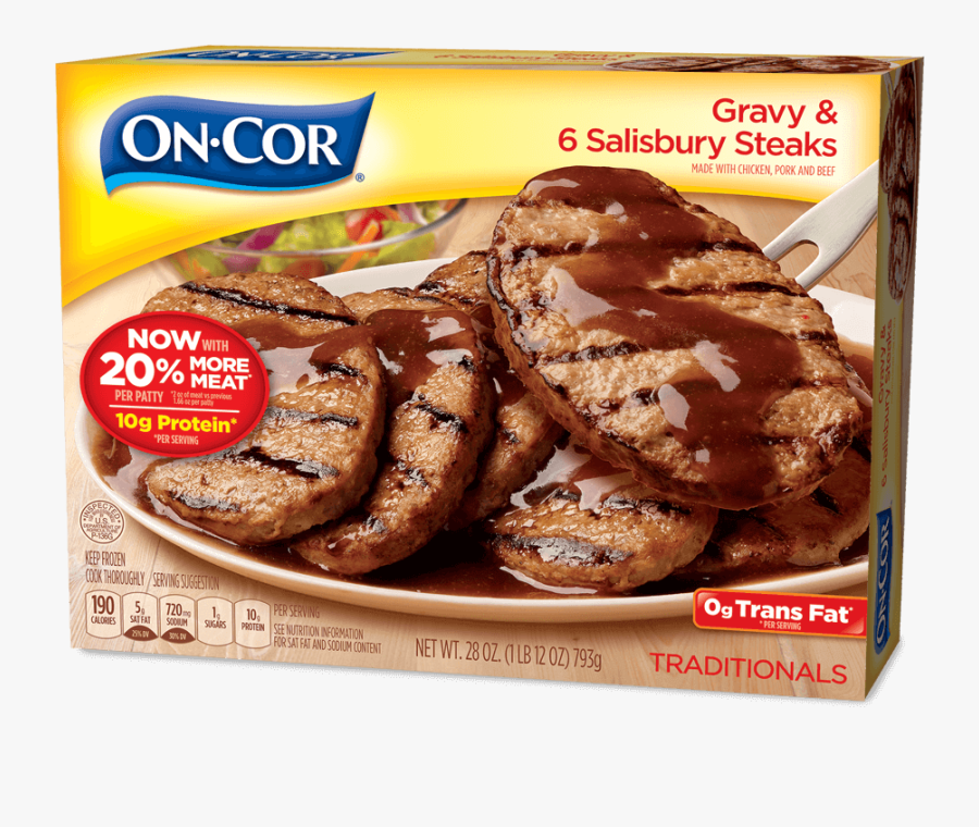 Beef Clipart Salisbury Steak - Cor Dinners, Transparent Clipart