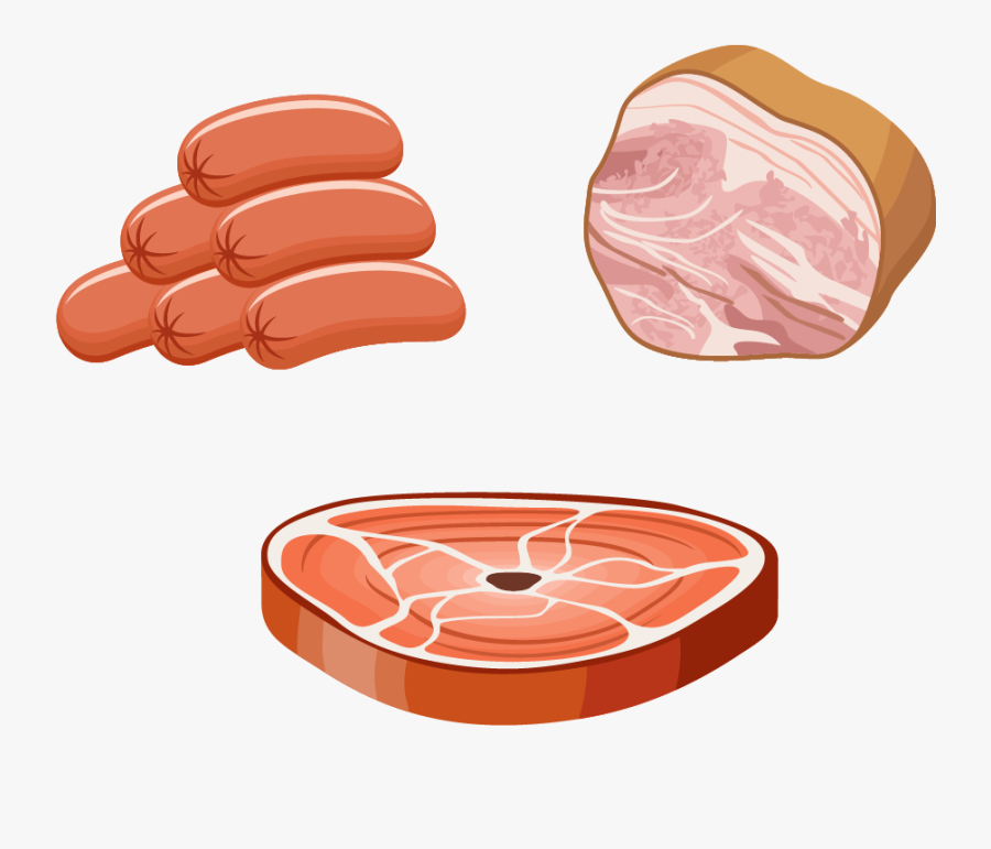 Mortadella Ham Bologna Sausage Steak - کالباس بهتر است یا سوسیس, Transparent Clipart