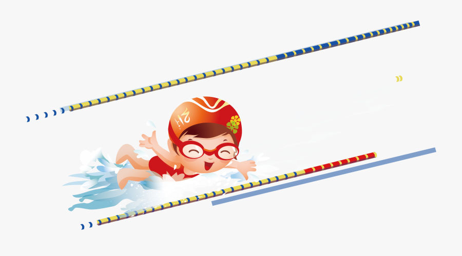 Clip Children Transprent Png - Nadador Infantil Png, Transparent Clipart