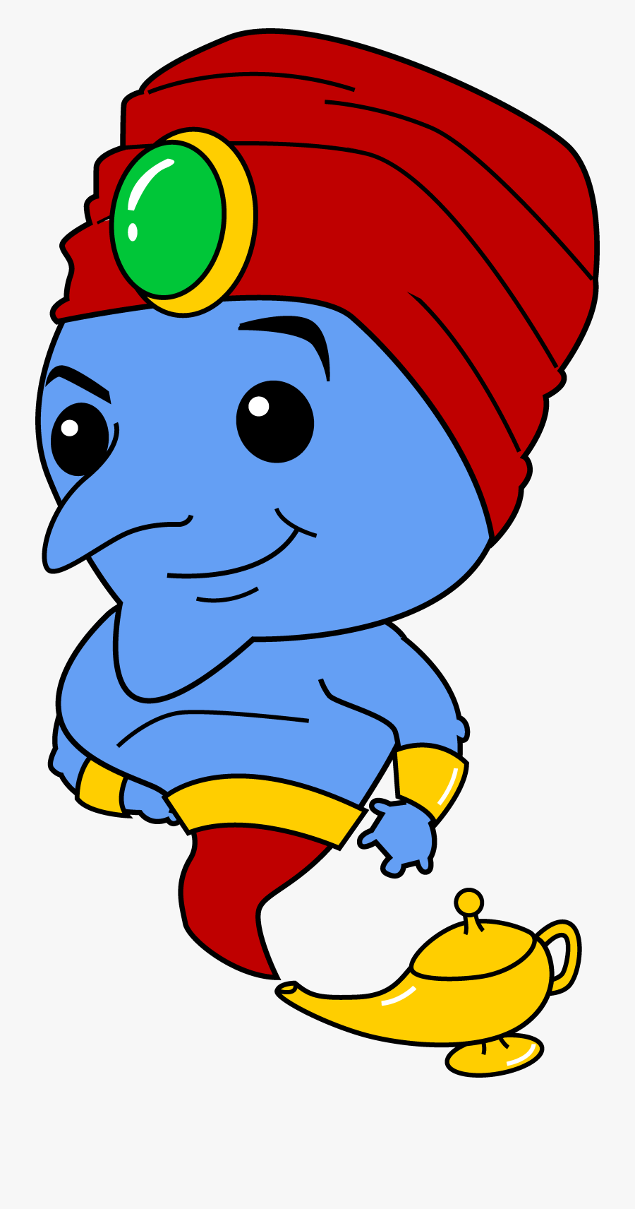 Genie Lamp Clip Art - Wish Clipart, Transparent Clipart