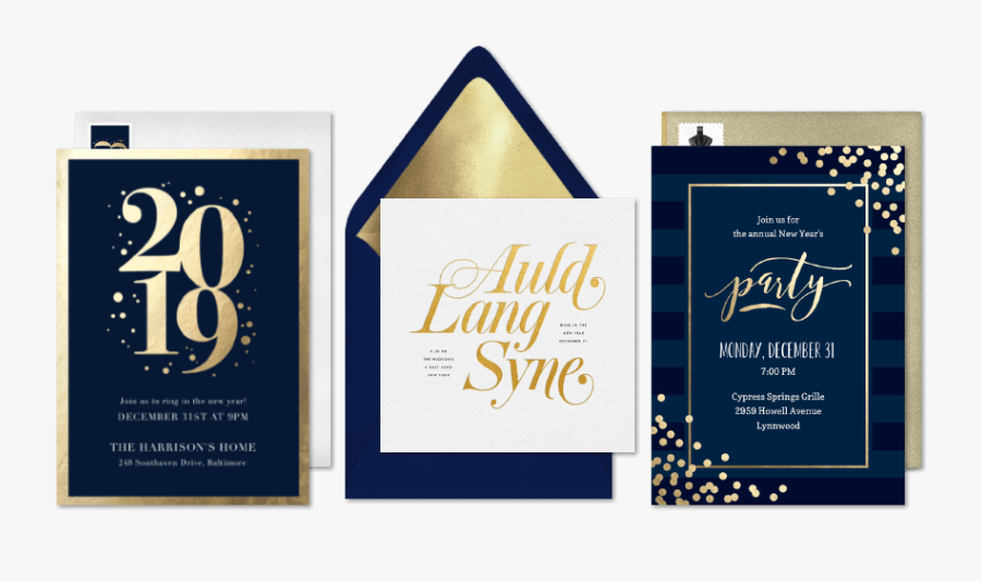 Hd Easy Decorations For A Fun And Festive New Year"s - Sign, Transparent Clipart