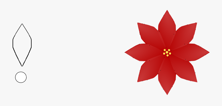 Clip Art Christmas Poinsettia Flower Petal - Excellence Oyster Bay Logo, Transparent Clipart