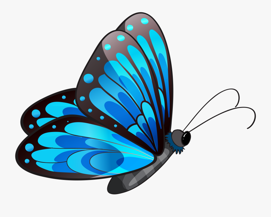 Butterfly Flying Clip Art - Flying Butterfly Clip Art, Transparent Clipart