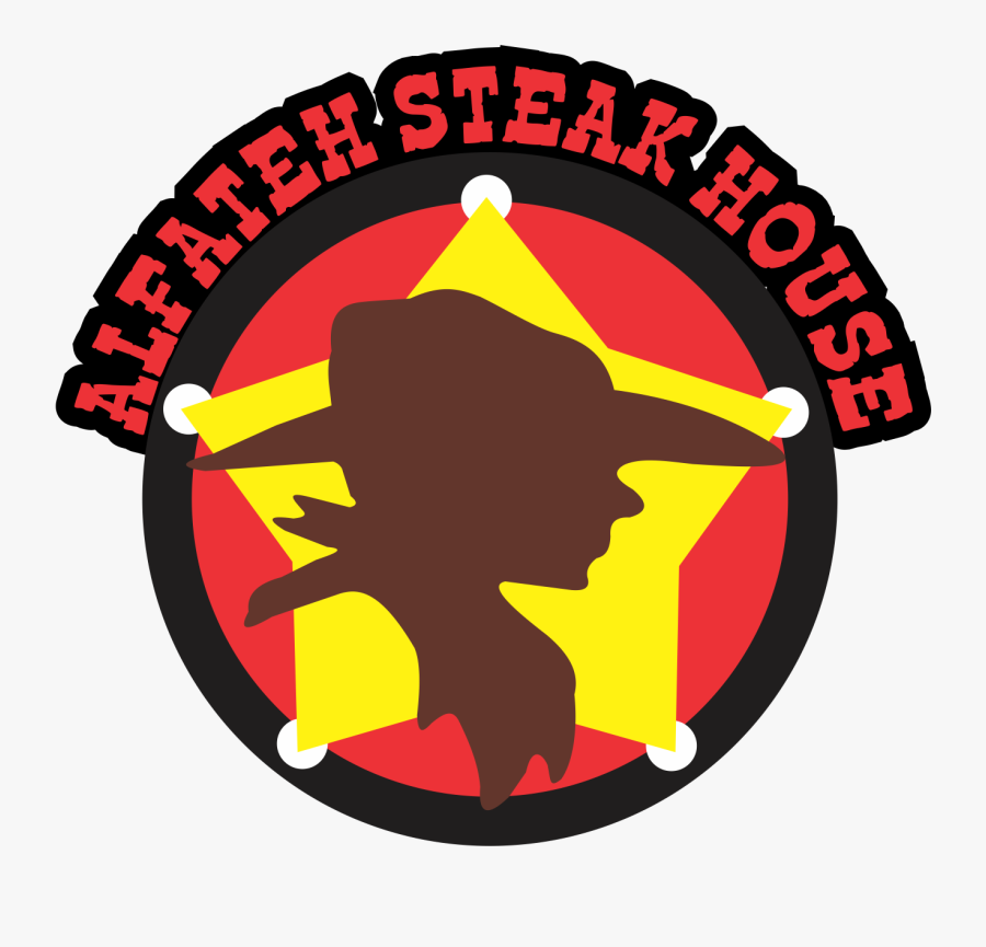 Alfateh Steak House - Emblem, Transparent Clipart