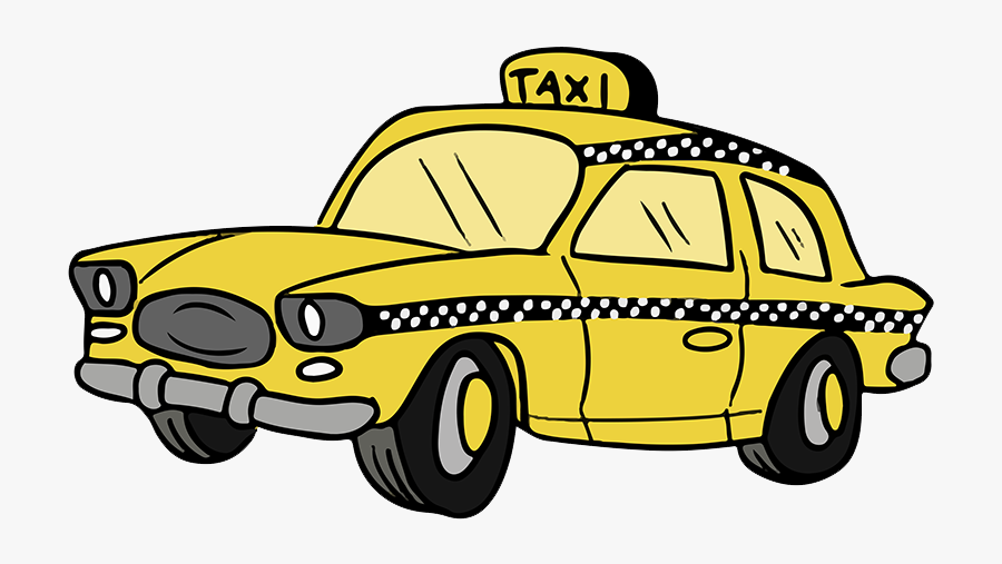New York Taxi Clipart, Transparent Clipart