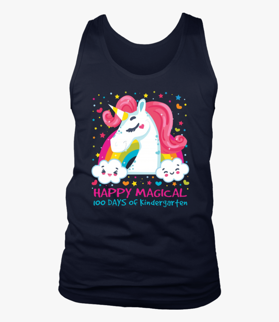 100 Days Of Kindergarten Clipart Free - 100 Days Of School Unicorn, Transparent Clipart