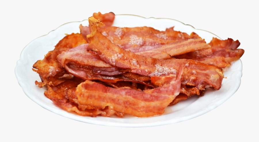 Bacon Clipart - Bacon Plate, Transparent Clipart