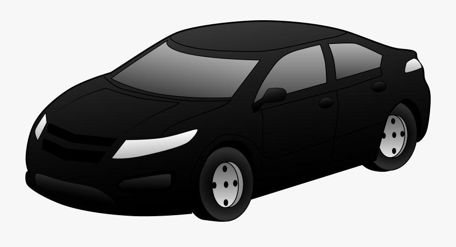 Car Clipart Free Large Images - Black Car Png Cartoon, Transparent Clipart