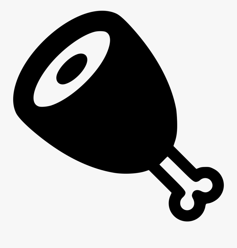 Steak Leg Comments - Icon, Transparent Clipart