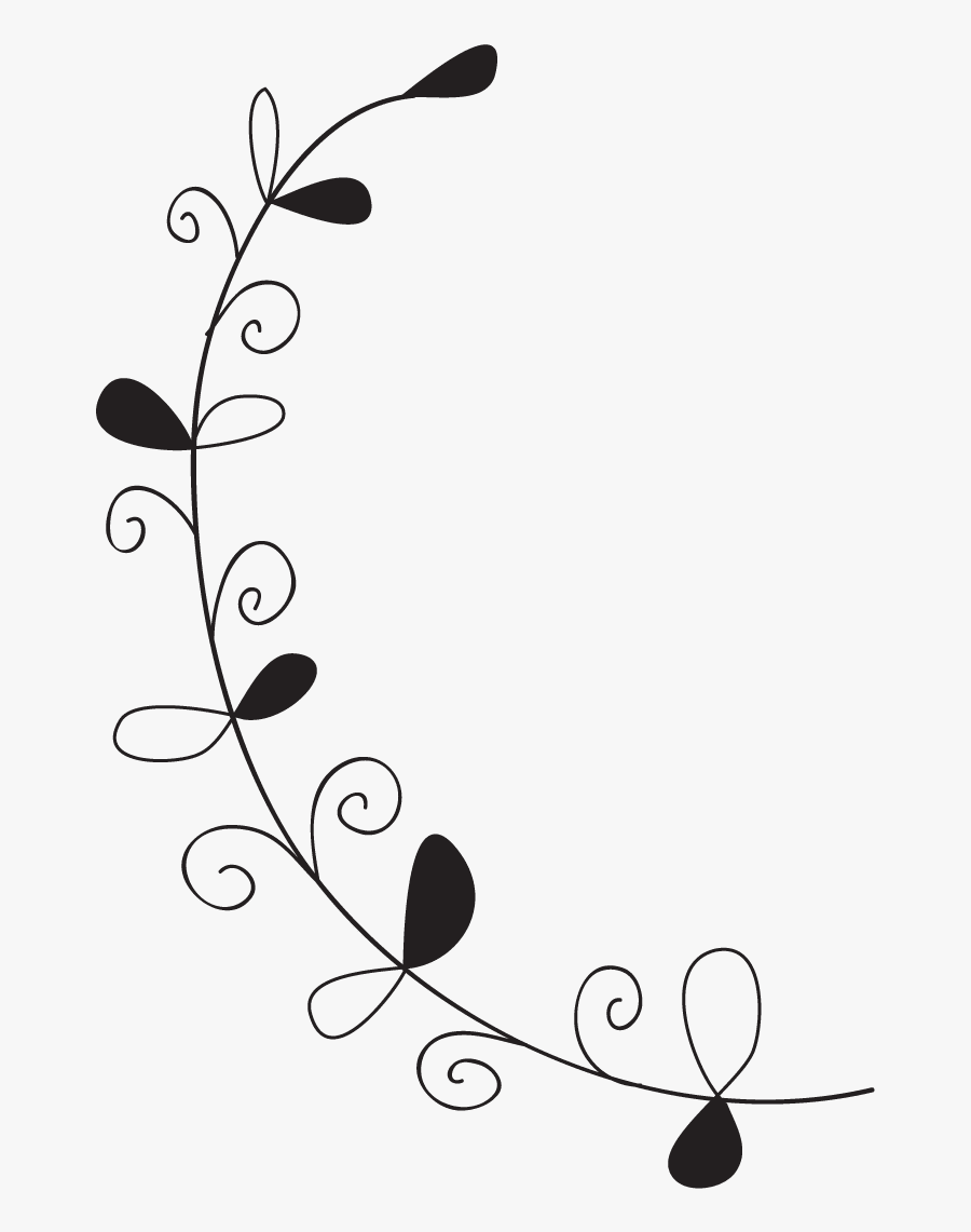 Little Decorative Leaves Fake Tattoo, Little Decorative - Decorative Clip Art Leaves, Transparent Clipart