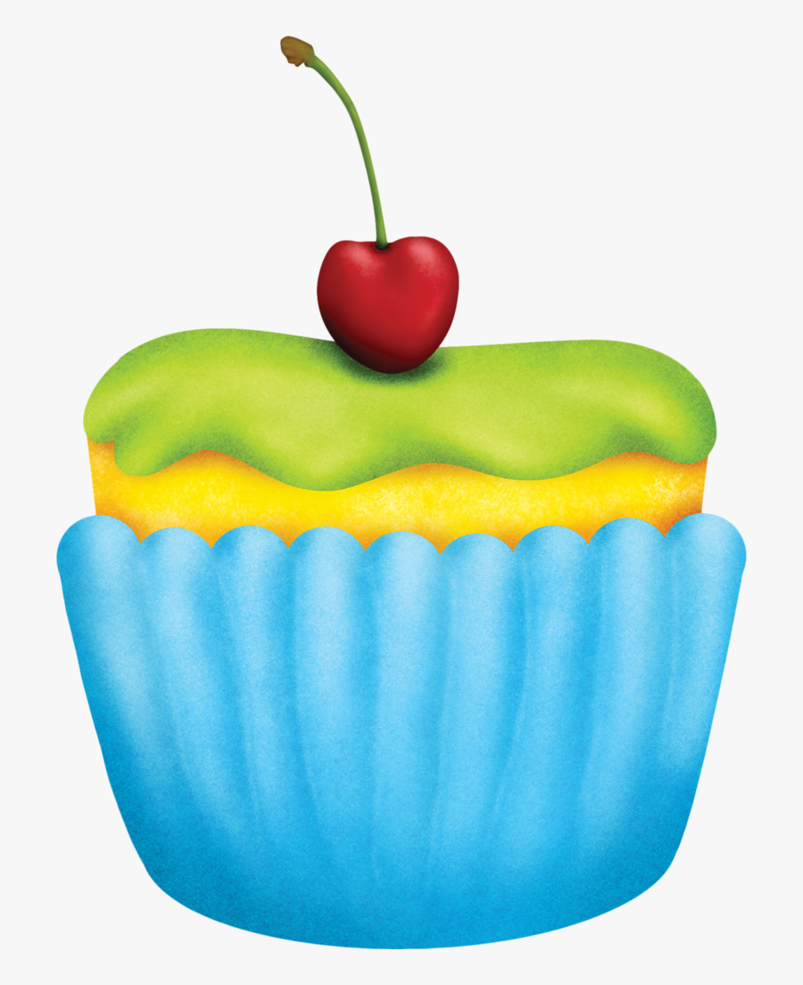 Anelia Celebration Cupcake02 - Cherry, Transparent Clipart