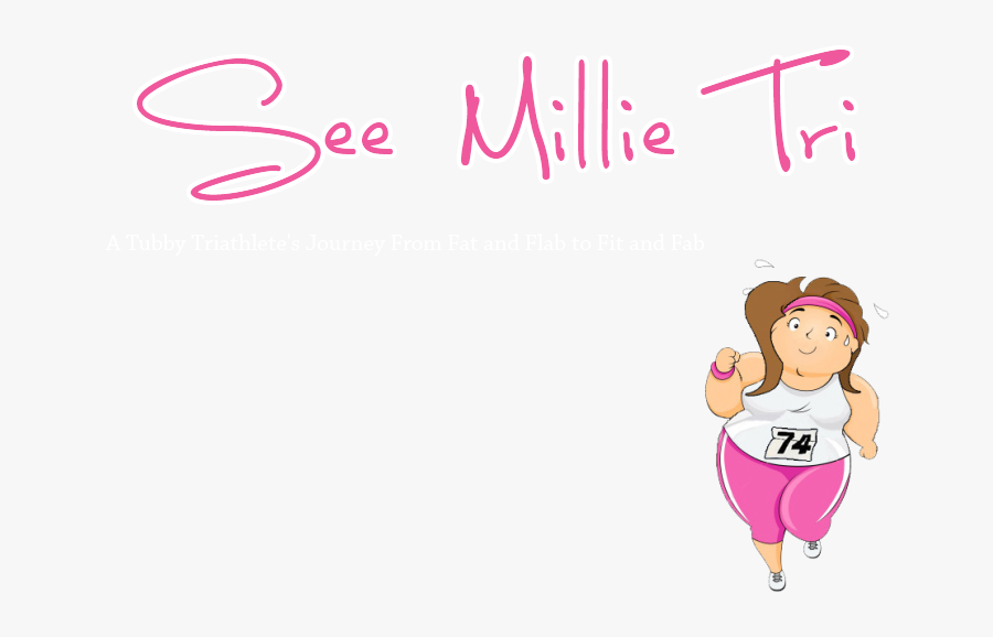 See Millie Tri - Fat Woman Clip Art, Transparent Clipart