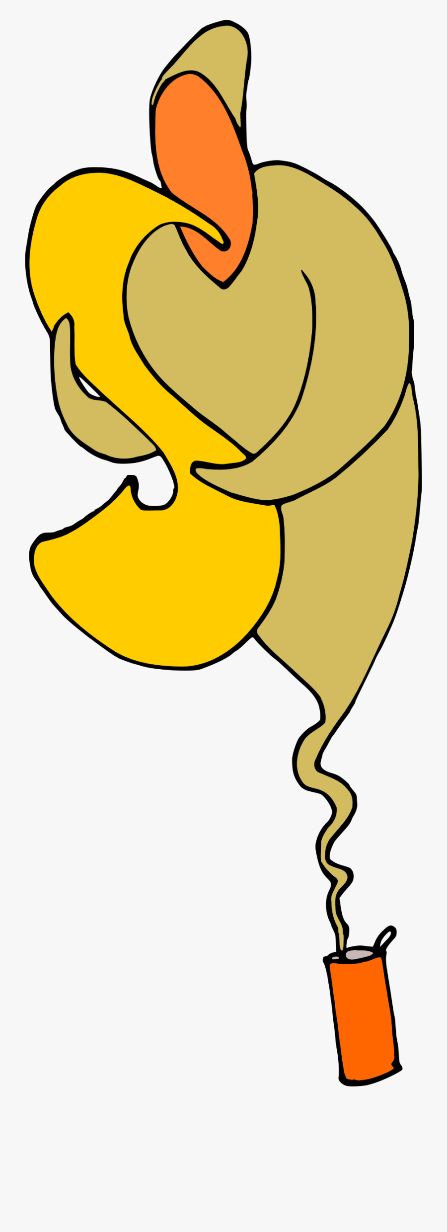 Sax In A Can Clip Arts, Transparent Clipart
