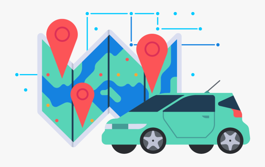 City Car, Transparent Clipart