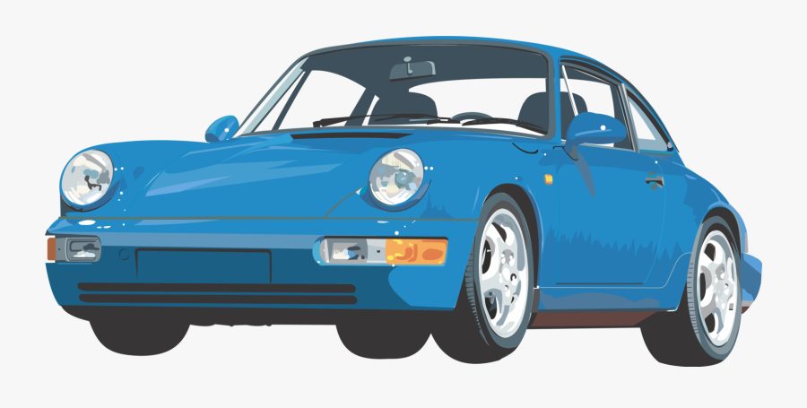 Automotive Exterior,compact Car,car - Porsche, Transparent Clipart