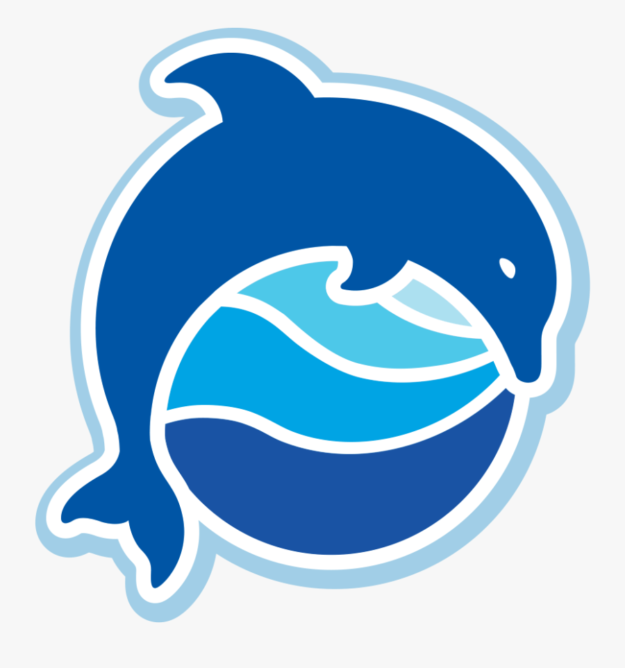 Clipart Dolphin Logo Png, Transparent Clipart