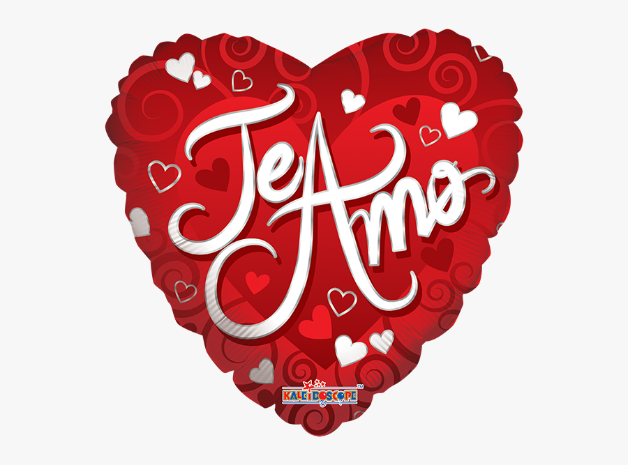 Globo Te Amo - Valentines Day, Transparent Clipart
