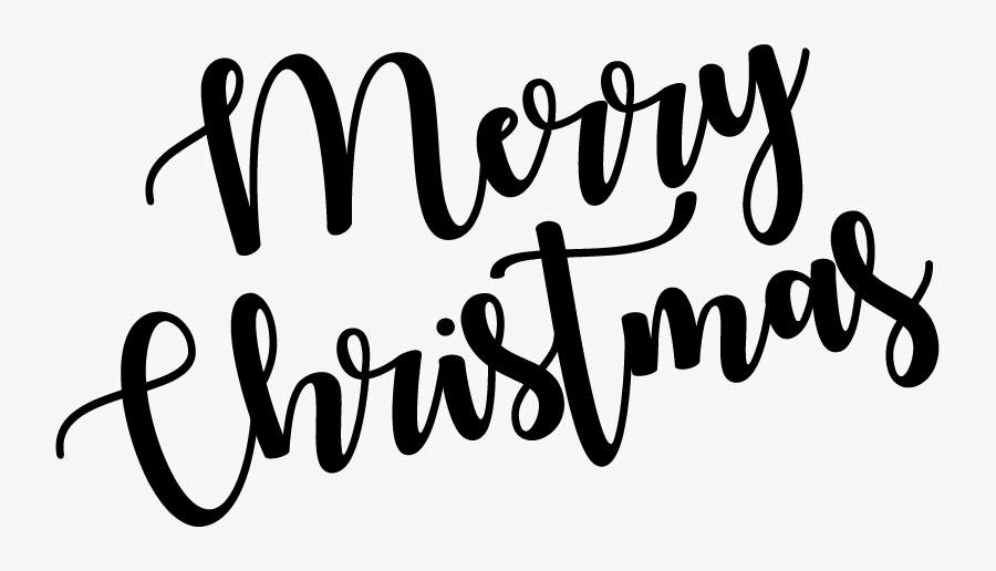 Merry Christmas Clipart , Png Download - Calligraphy, Transparent Clipart