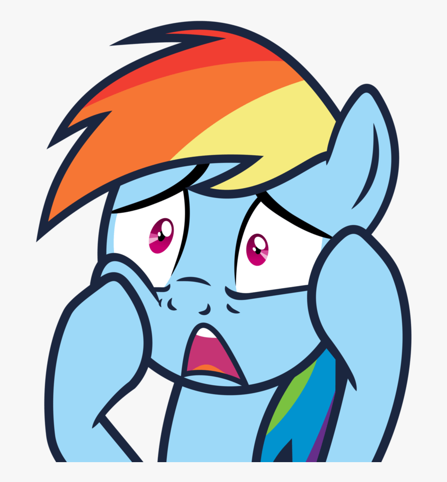 Oh Noes Pony By Dewlshock - Rarity, Transparent Clipart