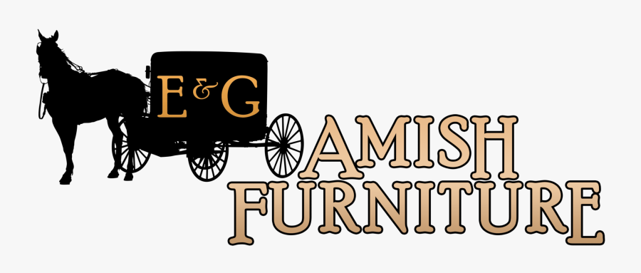 E & G Amish Furniture Logo, Transparent Clipart