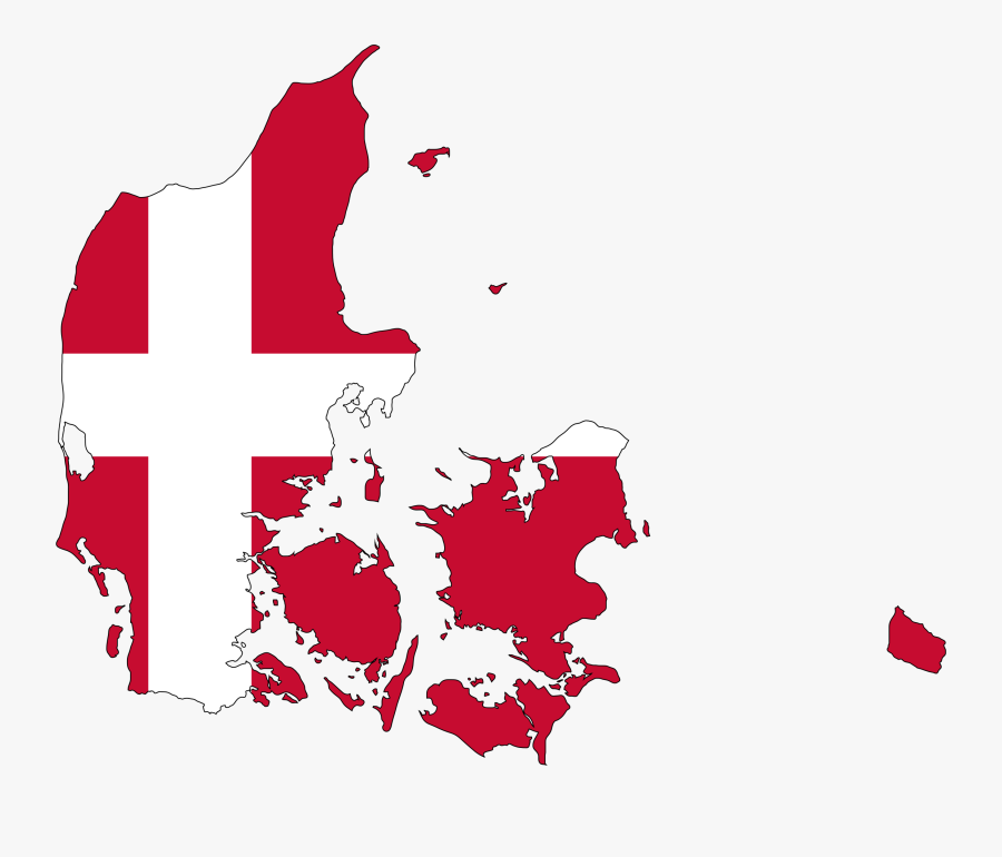 Flower,art,area - Danish Map Flag, Transparent Clipart