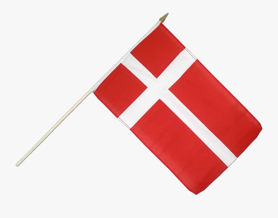 Flag Of Denmark Danish Fahne National Flag - Honduras Flag On Stick, Transparent Clipart