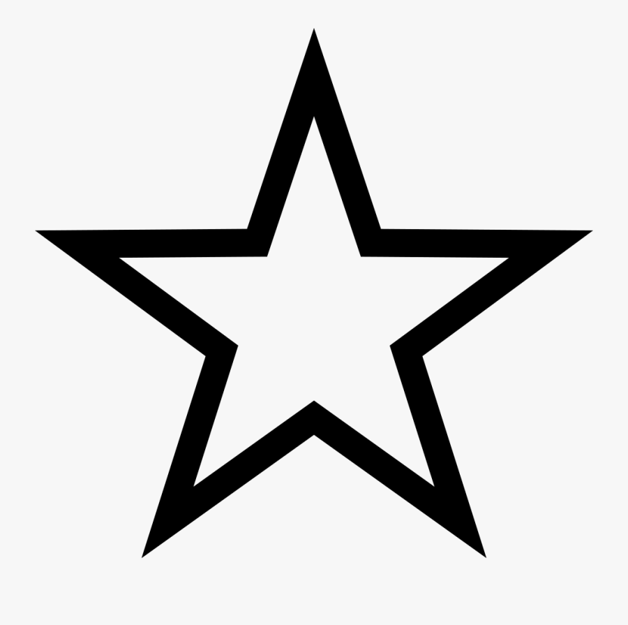 Star Clipart Black And White , Png Download - Star Noun Project, Transparent Clipart