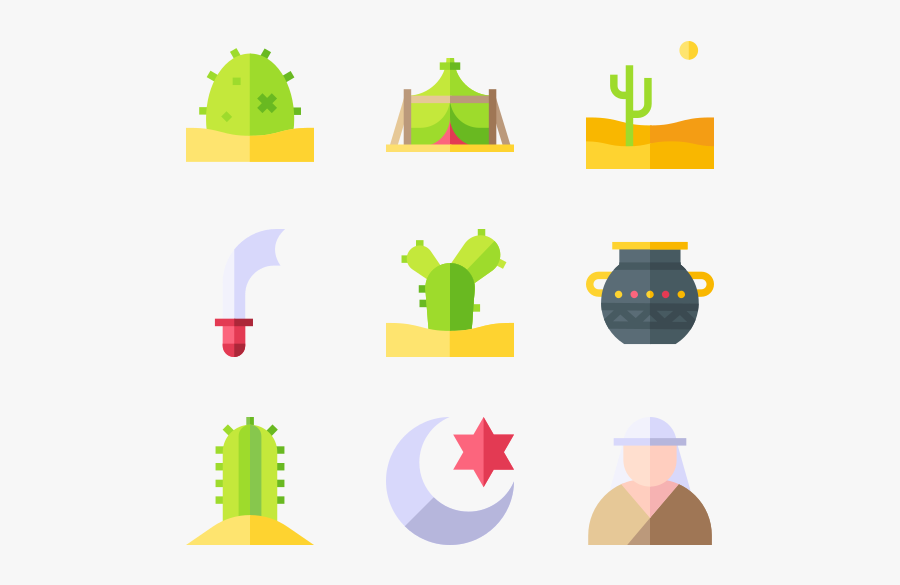 Desert, Transparent Clipart