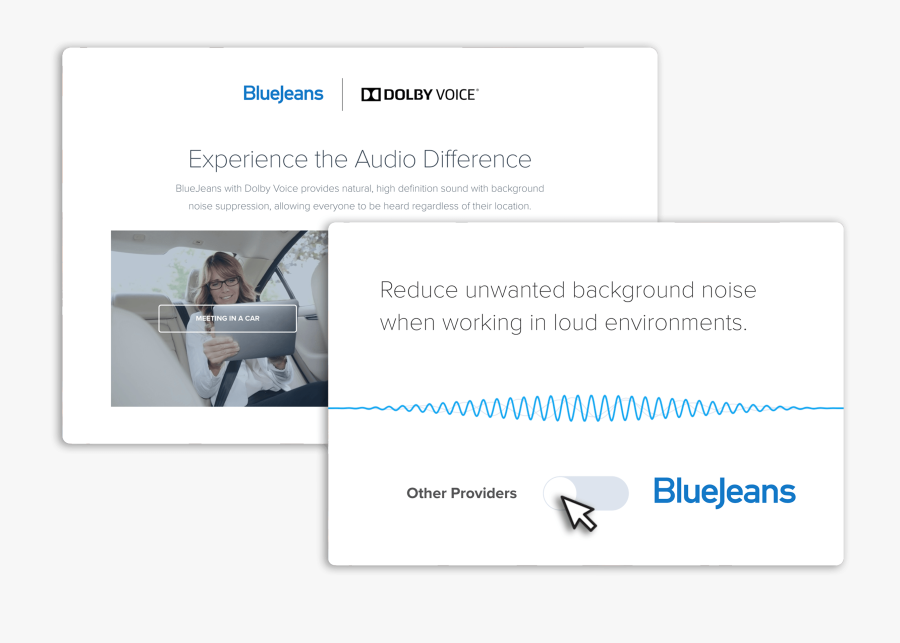 Transparent Dolby Png - Blue Jeans Network, Transparent Clipart