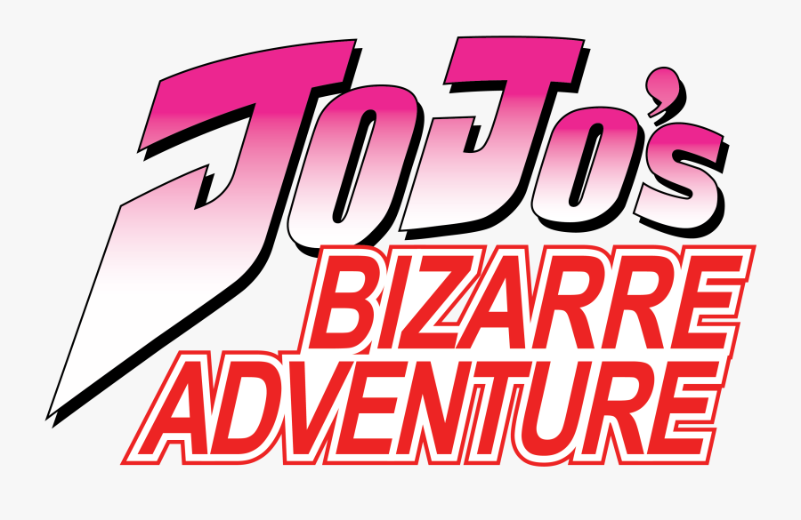 Jojo"s Bizarre Adventure - Jojo Bizzare Adventure Title, Transparent Clipart