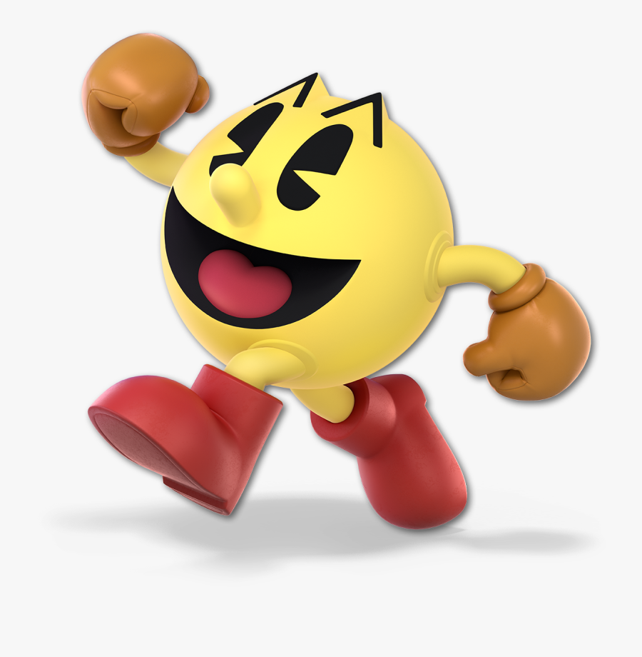 Transparent Girl Getting Dressed Clipart - Super Smash Bros Ultimate Pac Man, Transparent Clipart