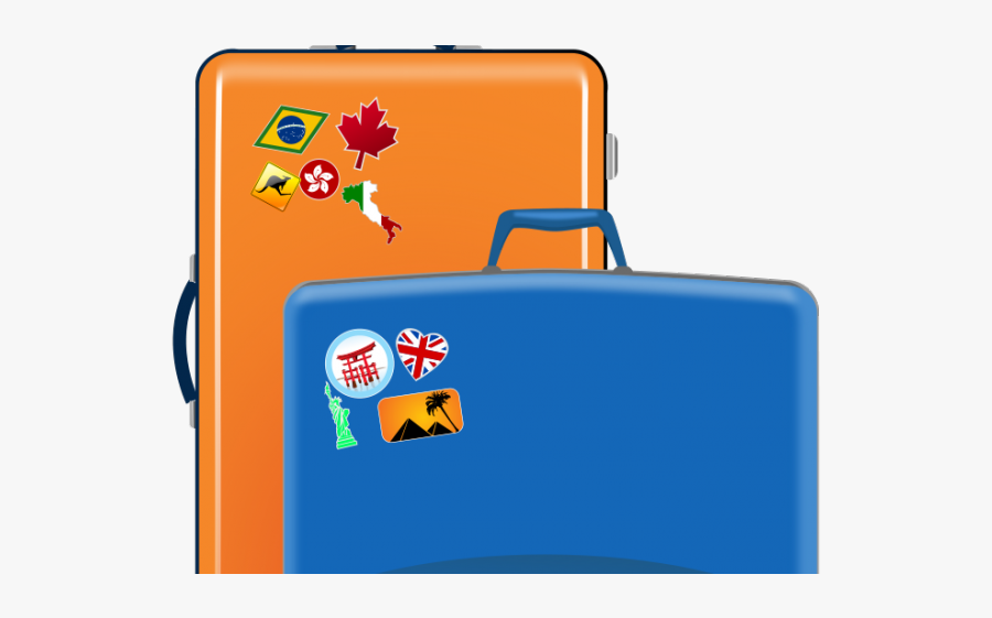 Transparent Background Suitcase Png, Transparent Clipart