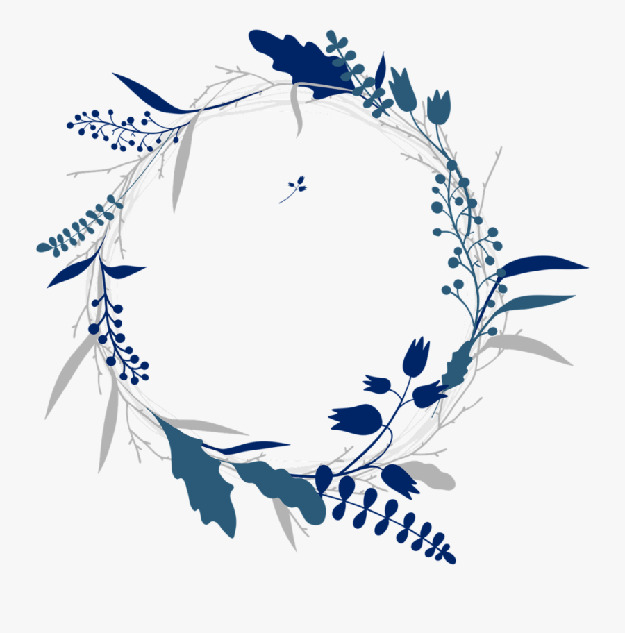 I"m A Sucker For A Cute Printable Who Doesn"t Need - Aesthetic Blue Flower Drawing, Transparent Clipart