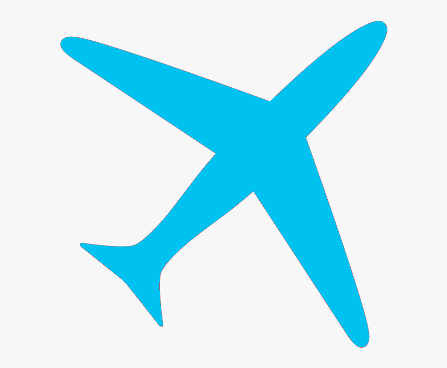 Airplane Path, Transparent Clipart