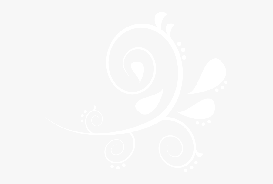 White Swirl Paisley Clip Art At Clker - Dark Linux Mint Logo, Transparent Clipart