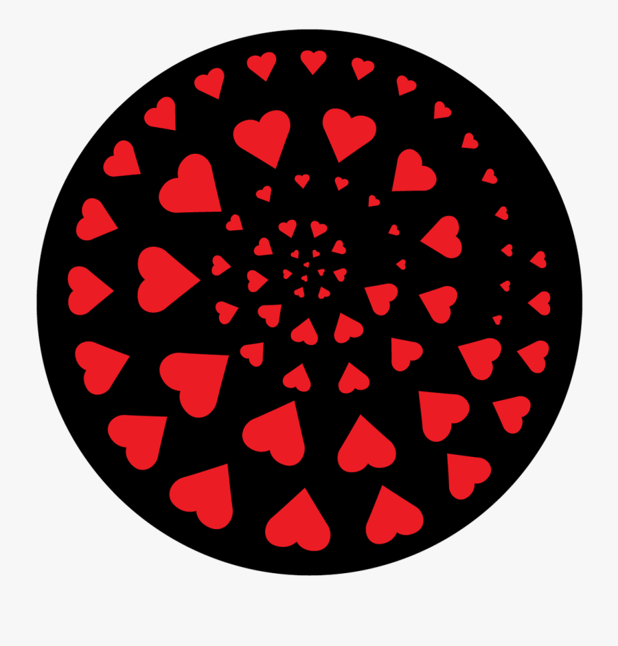 Apollo Design 4026 Circle Of Love Steel Pattern Clipart - Circle, Transparent Clipart