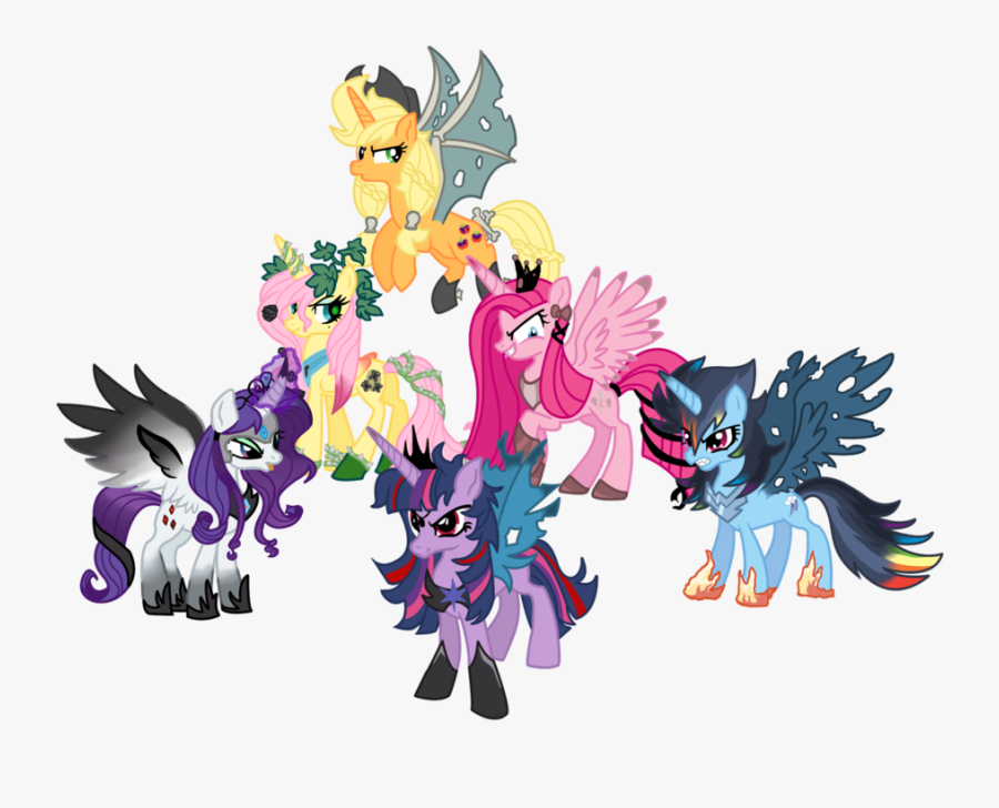 My Little Enemies Darkness - My Little Pony Dark Rarity, Transparent Clipart