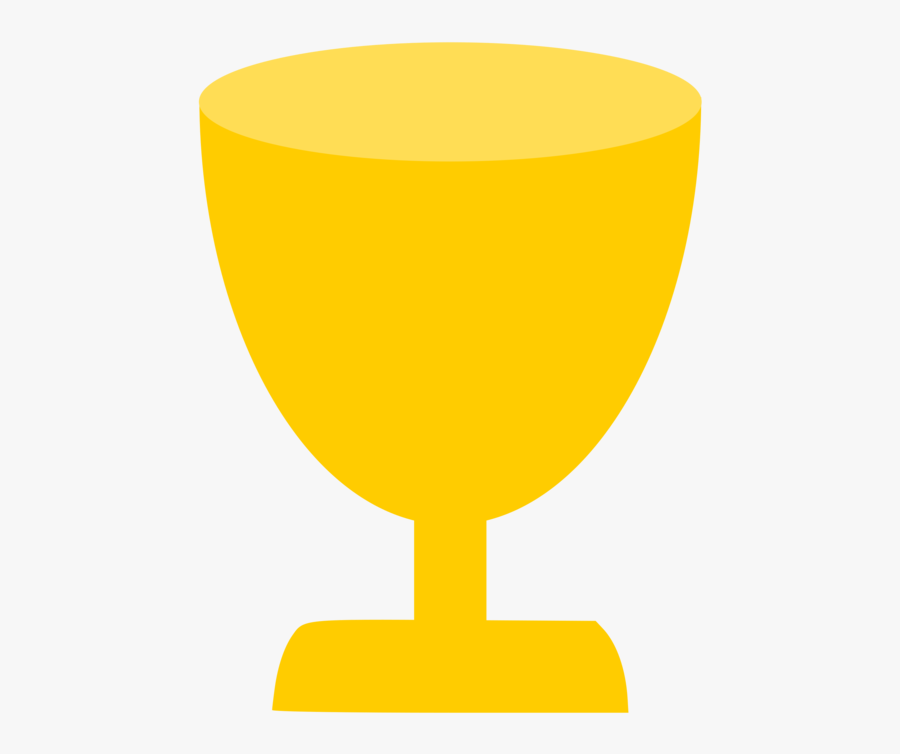 Stemware,yellow,chalice, Transparent Clipart