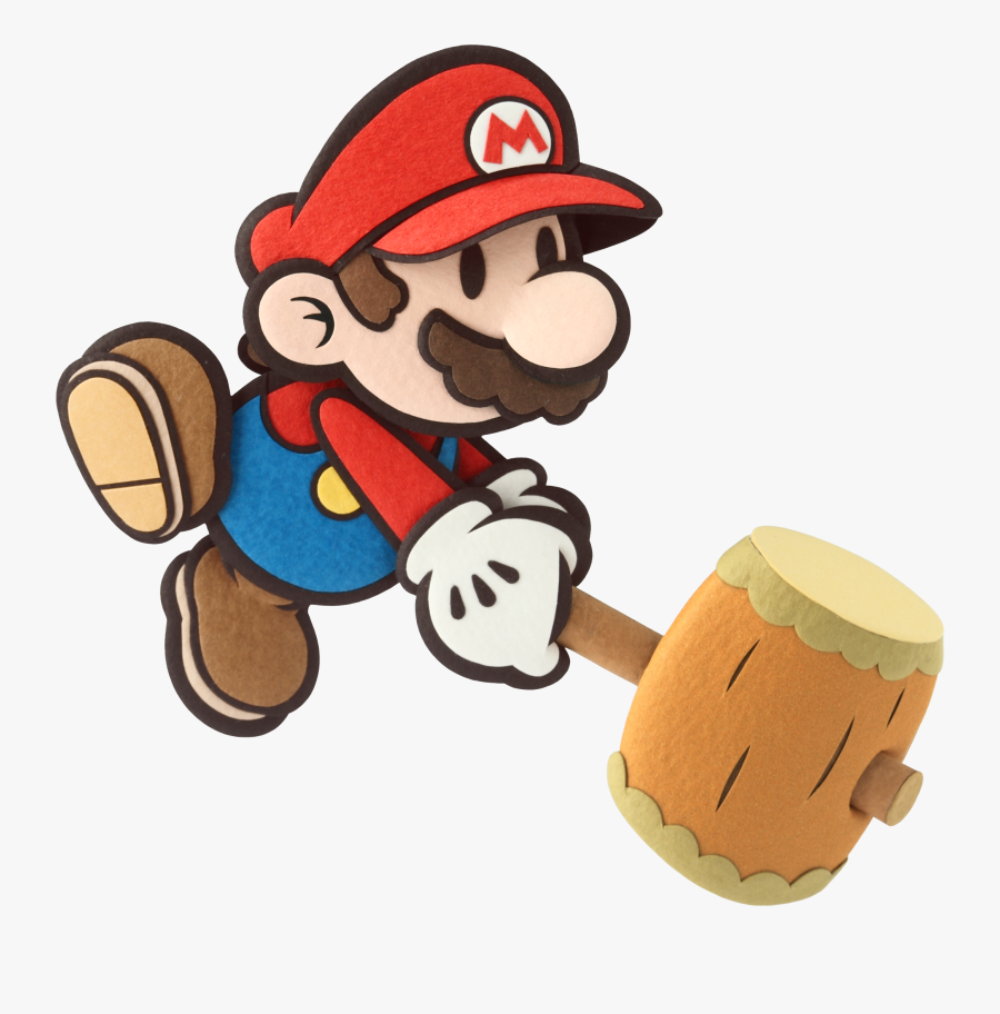 Paper Mario Sticker Star Png Clipart Library - Paper Mario Sticker Star Mario, Transparent Clipart