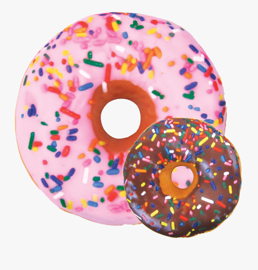 Pink Donut Png - Donut Pillow, Transparent Clipart