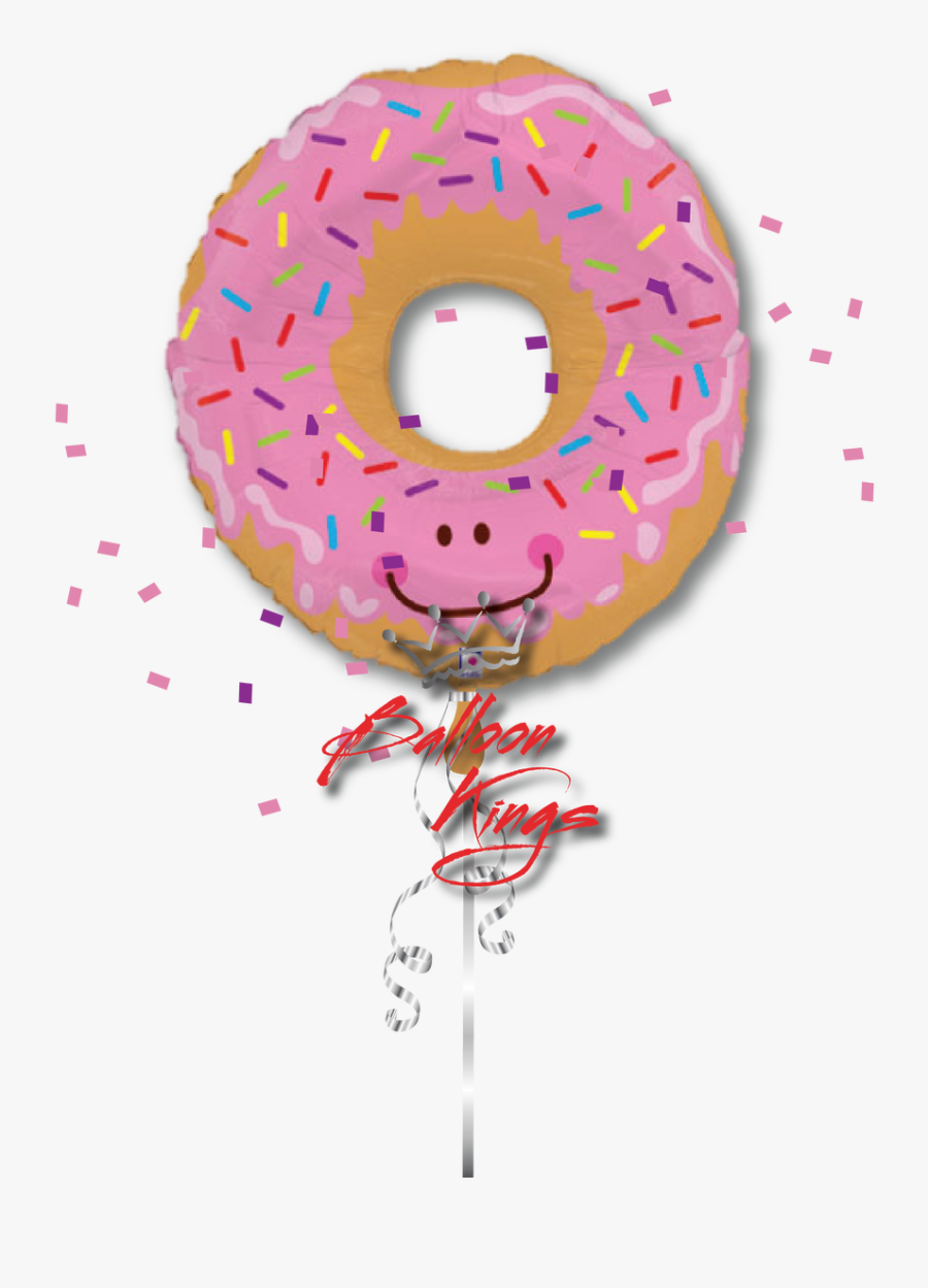 Donut Balloon Png, Transparent Clipart