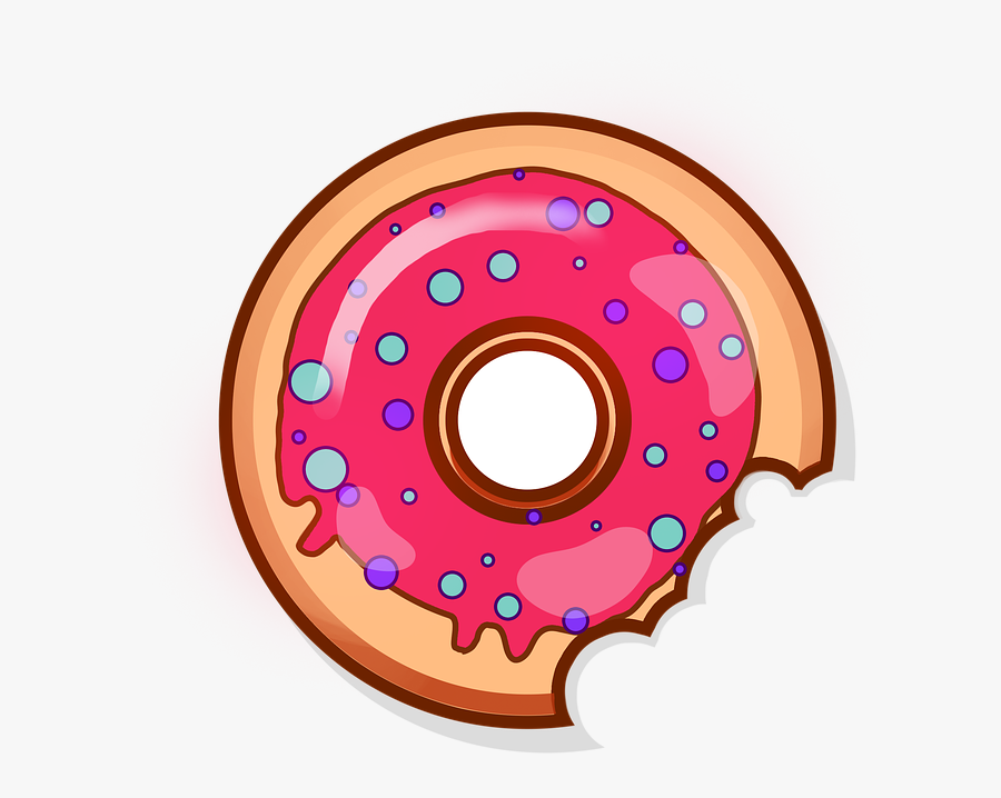 Donut, Sweets, Baking, Food, Tasty, Bun, Yummy, Icon - Donut Want To Say Goodbye, Transparent Clipart