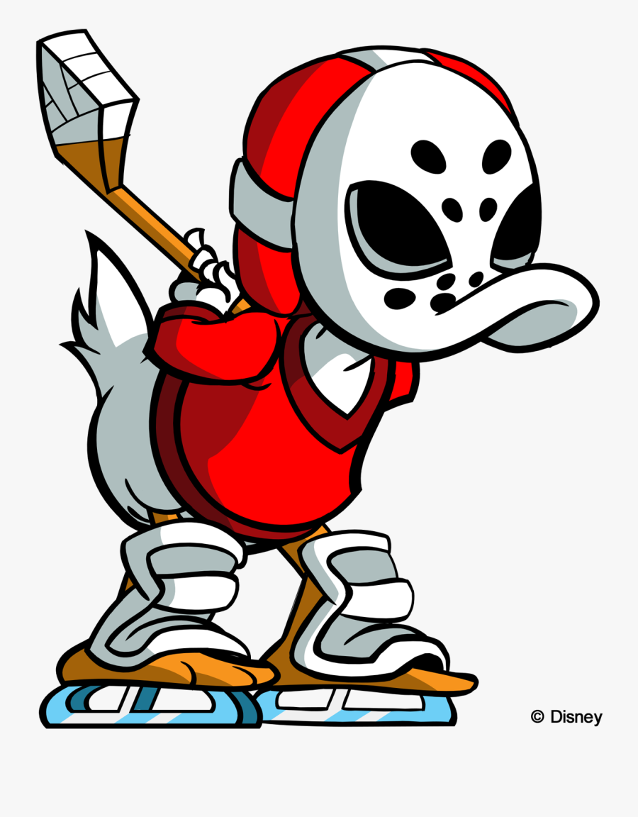 Ducktales Hockey, Transparent Clipart