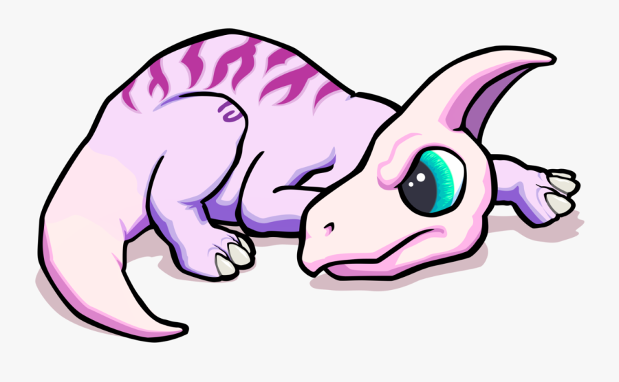 Cartoon Cute Baby Dinosaurs, Transparent Clipart