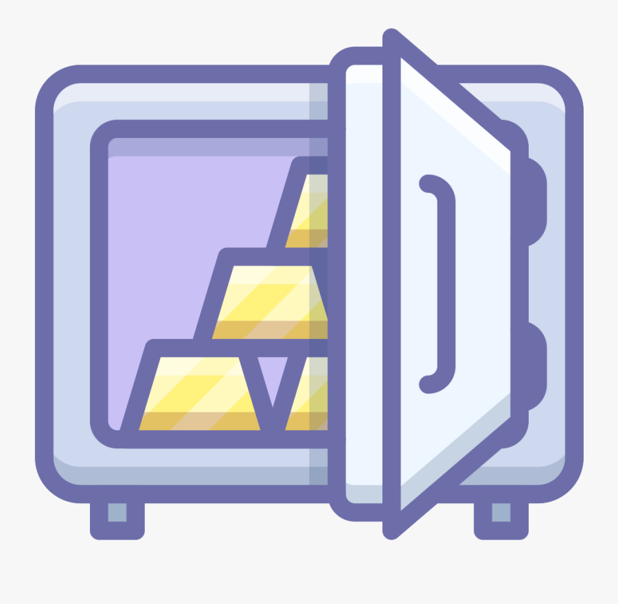 Buy Gold - Cassaforte Icon, Transparent Clipart