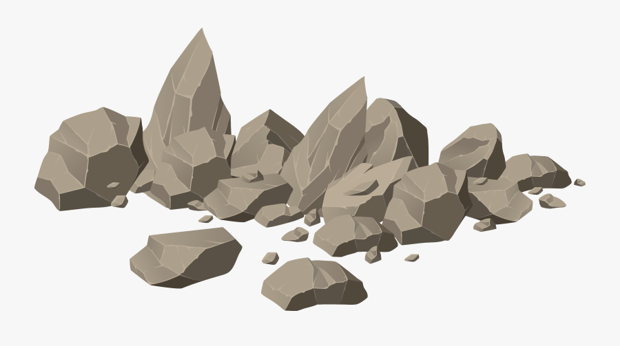 Rock Royalty Free Boulder Illustration - Rocks Vector Png, Transparent Clipart