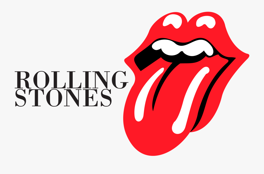 Classic Rock Logos - Logo De The Rolling Stones, Transparent Clipart