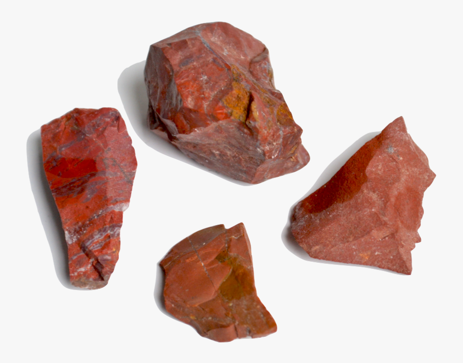 Clip Art Crystalline Stone - Red And Orange Rock, Transparent Clipart