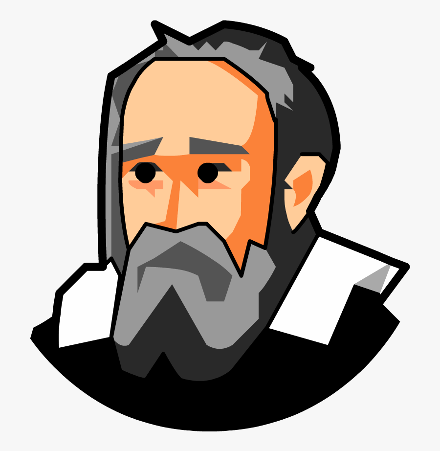 Galileo Galilei Clipart, Transparent Clipart